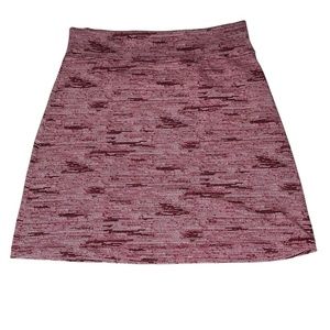 Eddie Bauer Athleisure Purple and White Skirt Size L